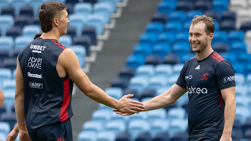 Sam Walker joins Roosters training while 4,000 watch Dolphins