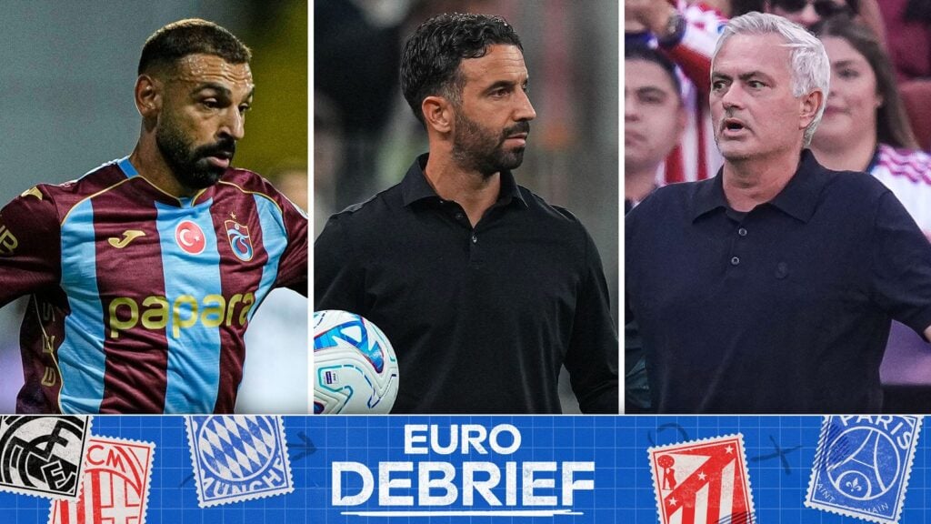 Euro round-up: Salah leads, Mourinho protests and Amorim shifts