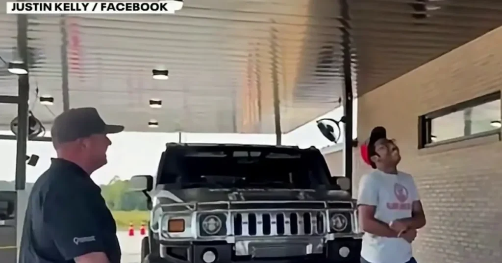 Georgia Slim Chickens worker gifted a Hummer