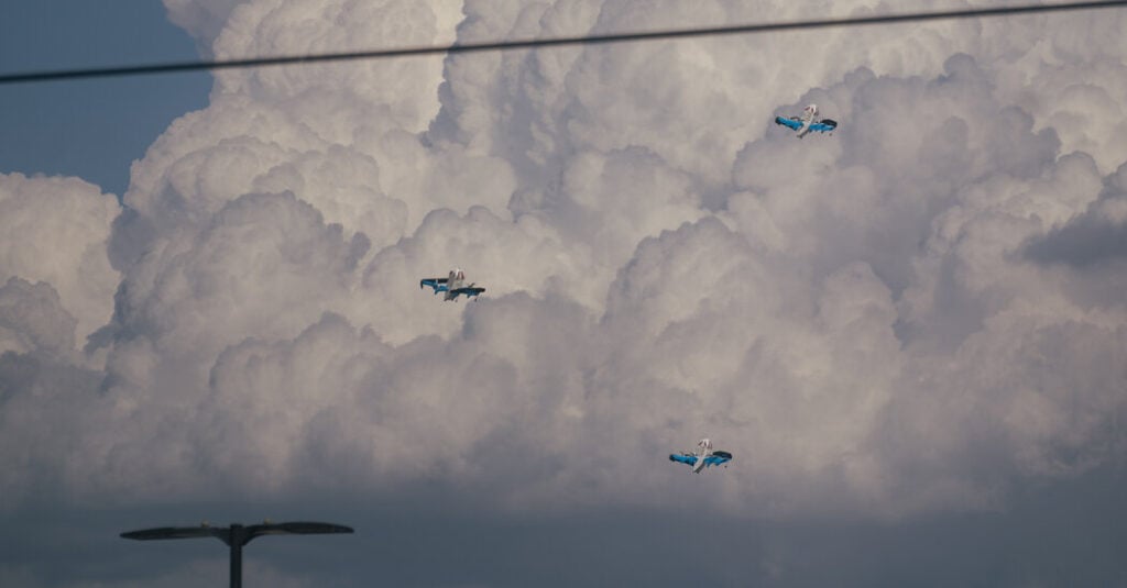 Amazon drones overwhelm Texas suburb with deliveries
