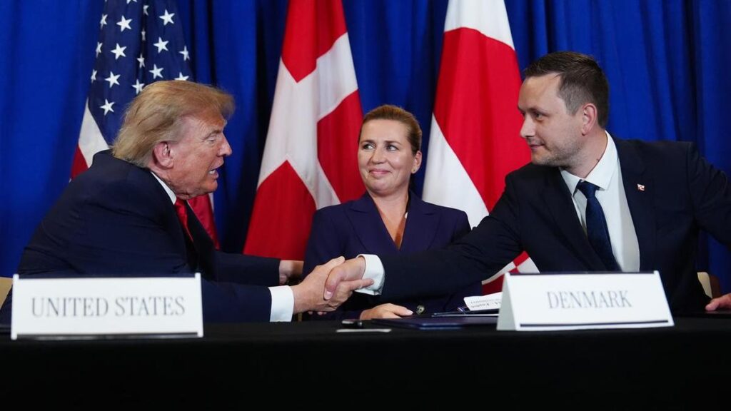 Trump, Denmark and Greenland agree pact to end Arctic row