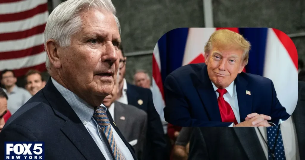 Trump backing may damage Blakeman’s governor bid, poll finds