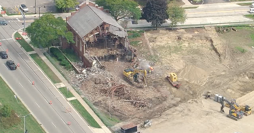 Historic Roseville church demolished to make way for Sheetz