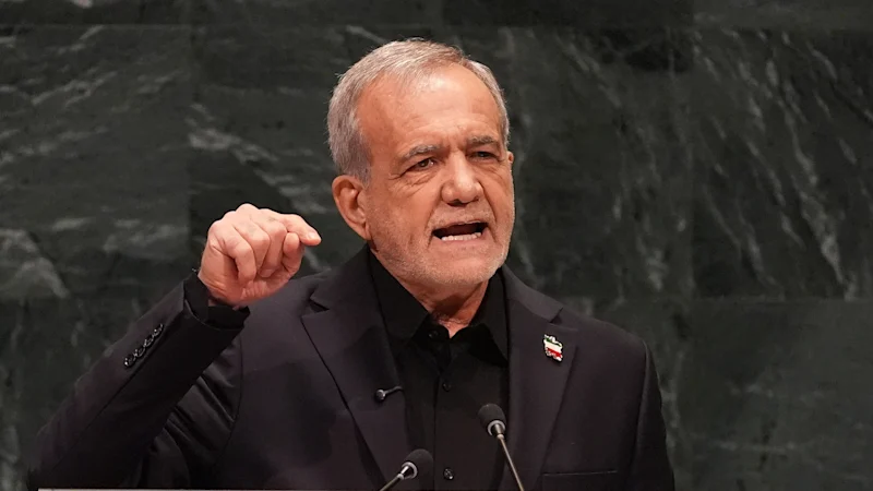 Iranian president rules out surrender in defiant UN speech