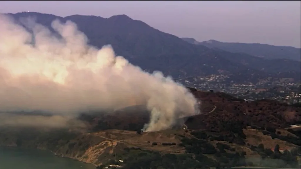 Controlled burn on Angel Island blankets Bay Area in smoke