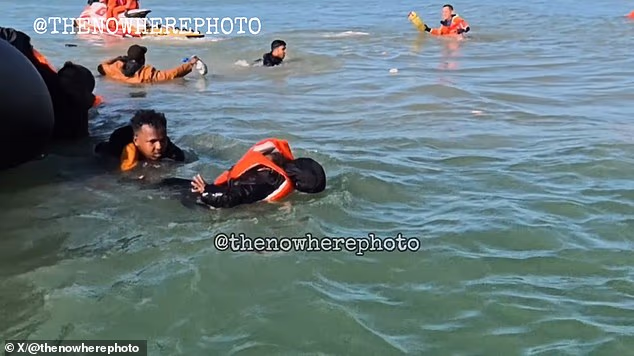 Migrant leaves child behind as record 781 cross Channel in one day