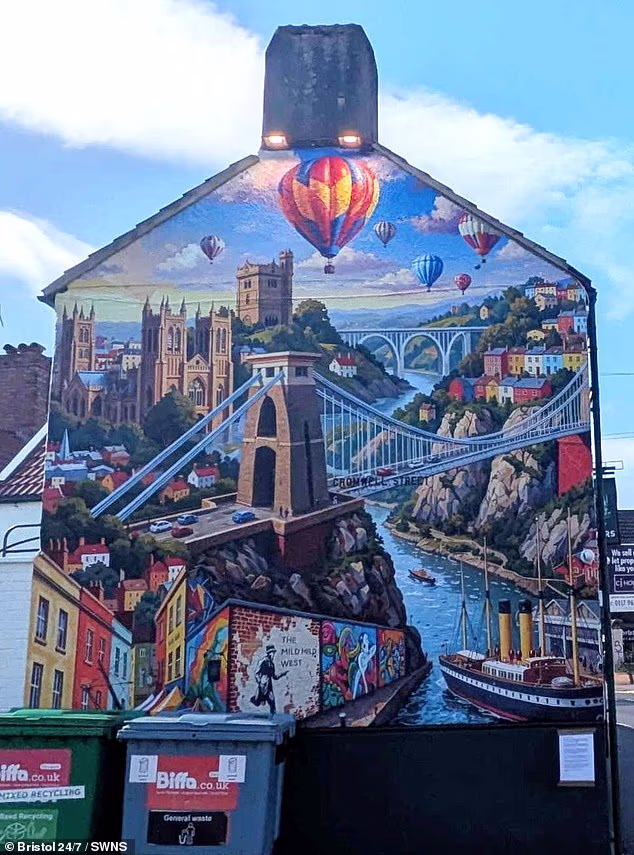 New AI mural removed from Bristol pub after backlash over errors