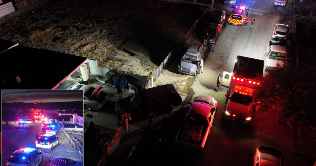 One dead, two airlifted as Arizona police hunt three suspects