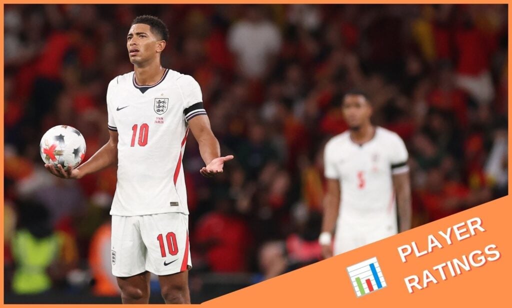 England v Spain: City duo struggle, Bellingham and Gordon shine