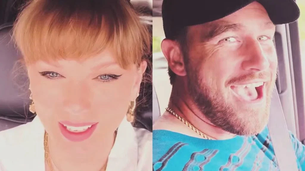 Taylor Swift shares unseen Travis Kelce footage in lyric video