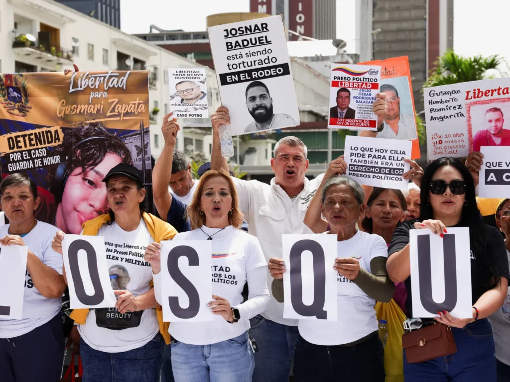 39 political prisoners freed in Venezuela after post-Maduro talks