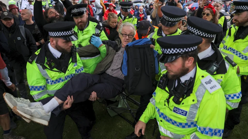 Palestine Action demonstrators detained in Liverpool