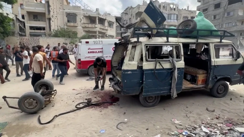 Israeli strikes leave at least eight dead in Gaza