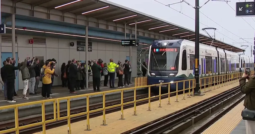 Pinehurst light rail station opens five years early