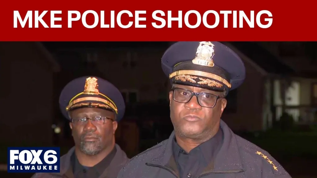 Milwaukee chief briefs public after police shooting on south side
