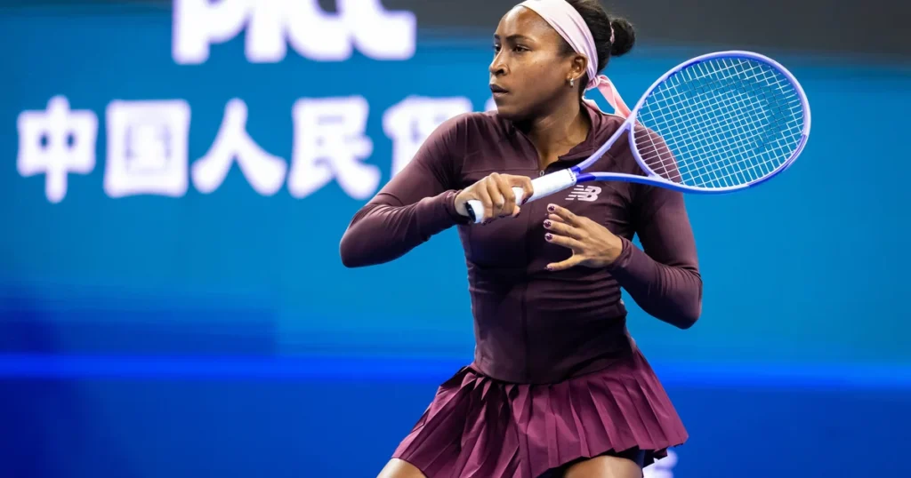 Coco Gauff hits out at online racism after China match row