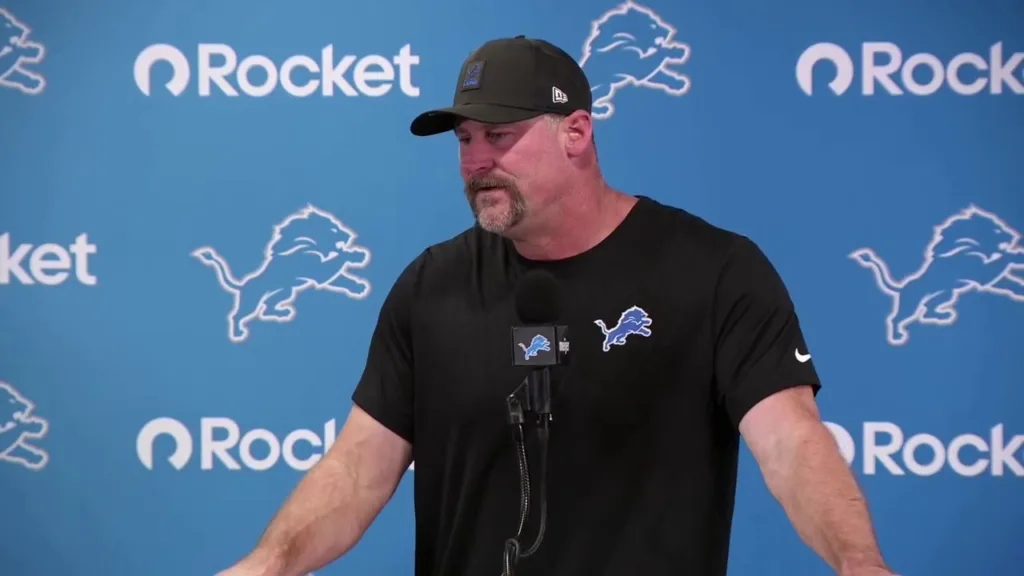 Dan Campbell to face media after Lions’ defeat by Carolina