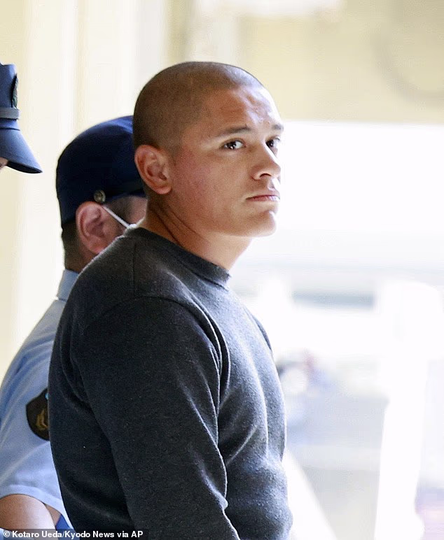 US Marine seen for first time after Japan murder accusation