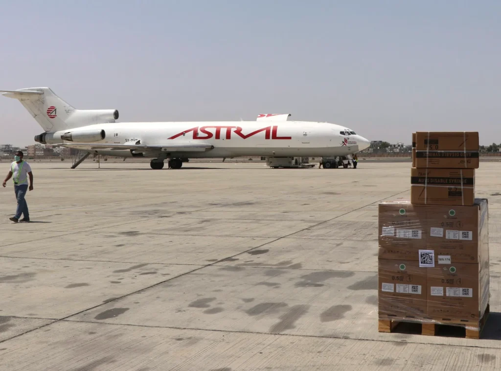 Houthi strike hits Aden airport as Saudi Arabia intercepts missile