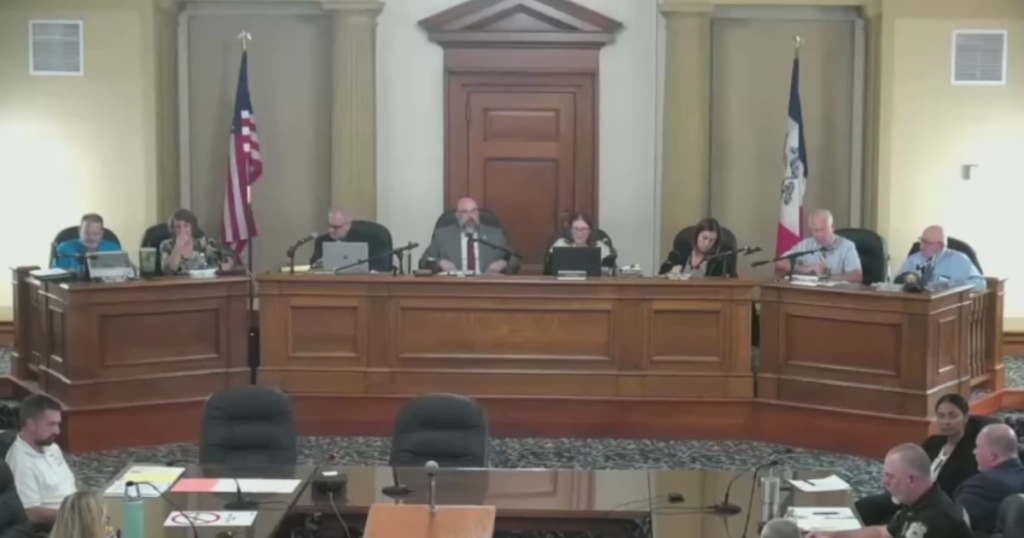 Satanic prayer delivered at Iowa city council meeting