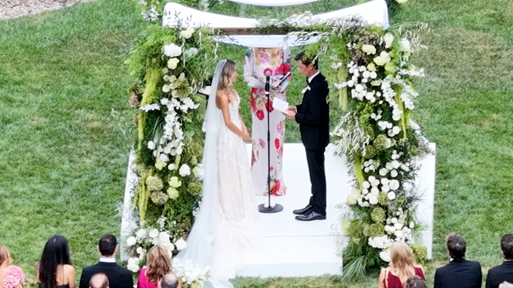 Rob Lowe’s son Matthew weds Emily Markus in celebrity ceremony