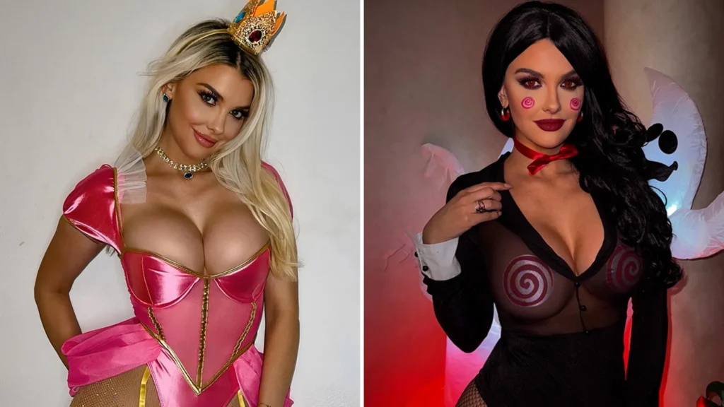 Emily Sears turns Halloween costumes into glamorous looks