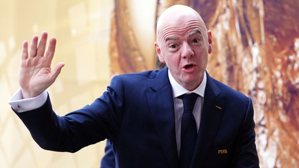 Infantino faces scrutiny over newly disclosed second £1.3m salary