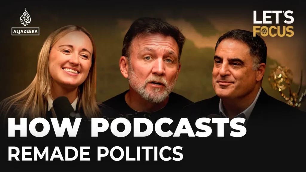 The growing influence of podcasts on political debate