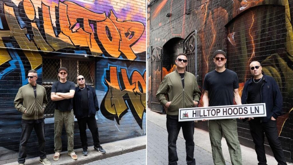 Adelaide names laneway in honour of hip-hop trio Hilltop Hoods