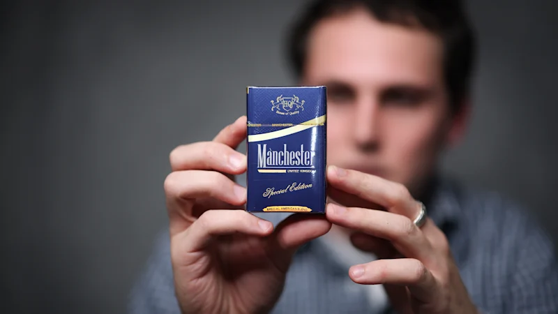 Illegal cigarettes ordered on social media arrive at office in a week