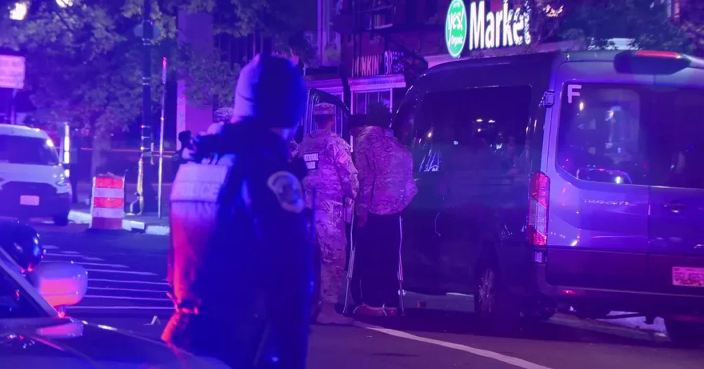 National Guard member wounded in Washington DC shooting