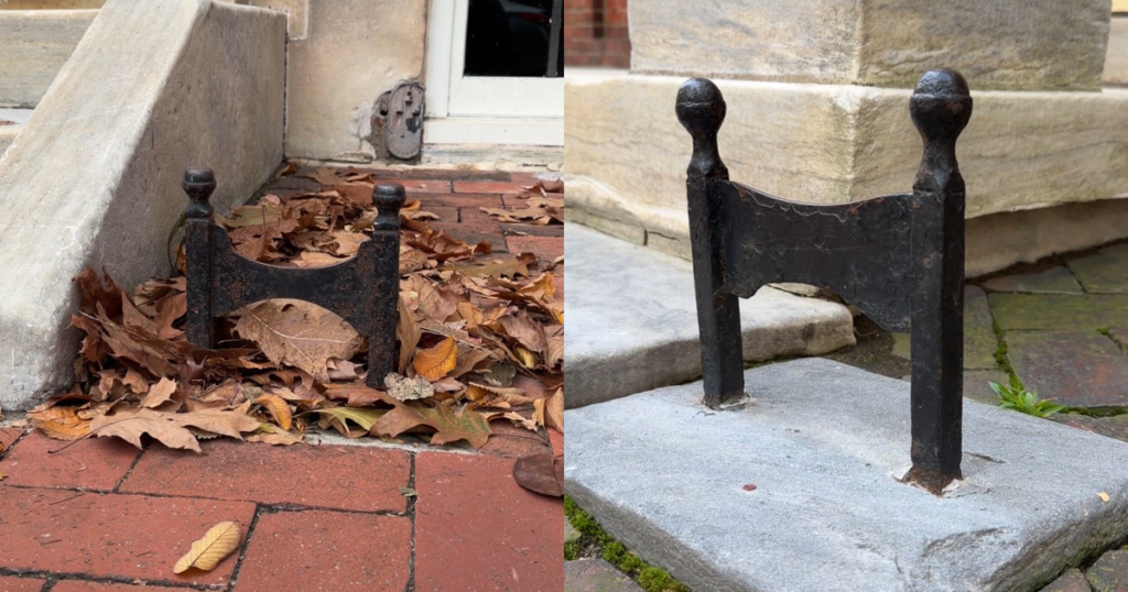 The untold past of boot scrapers on Philadelphia’s oldest streets