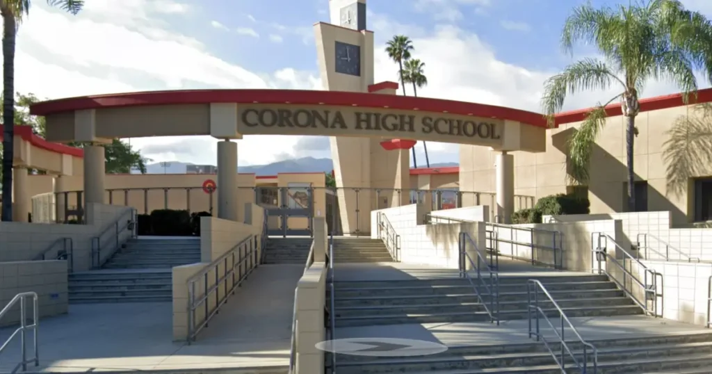 Two teenage girls arrested over Corona High School shooting plot