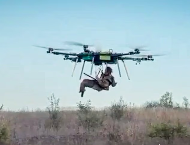 After 491 days under fire, amputee evacuated by drone
