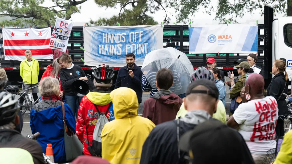 Trump plan would alter a Washington park created for public use