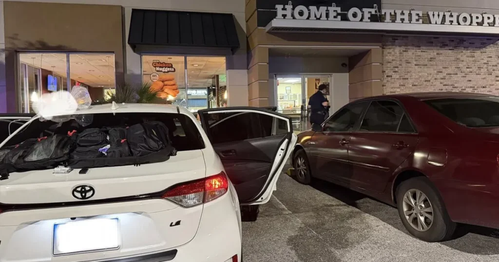 Toddler dies after shooting himself with dad’s gun at drive-thru