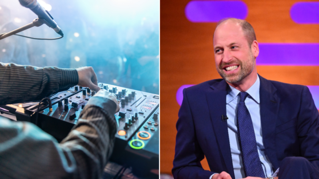 Prince William says he once wanted to be a DJ on Graham Norton