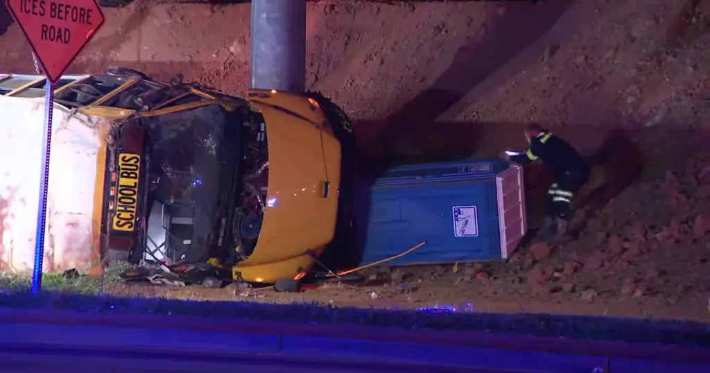 Twelve hurt in Salem High School bus collision