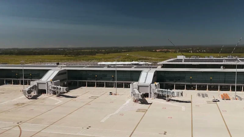 Australia’s new international airport nears opening day