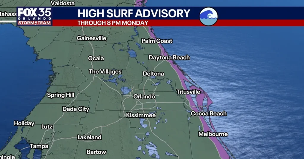 Orlando forecast: Windy weekend raises rough seas and flood risk