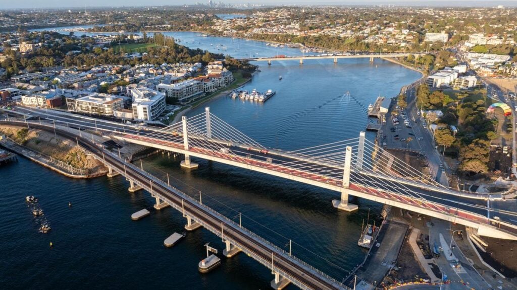 New Fremantle bridge named Walyalup before opening next weekend