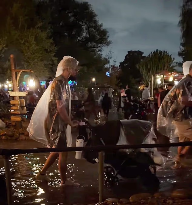 Torrential rain floods Disneyland; rides shut, fireworks cancelled