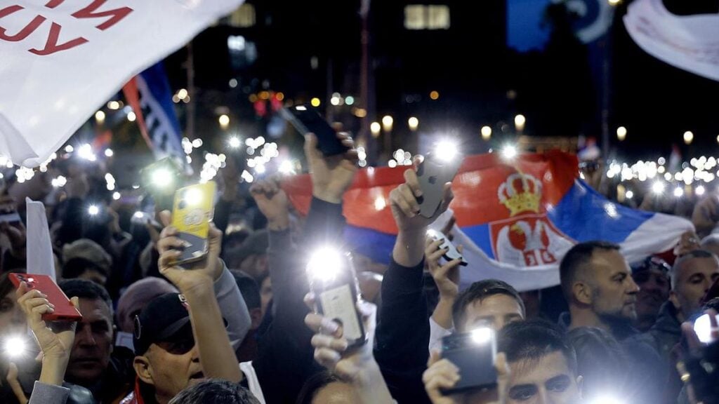 Student-led challenge to Vucic dominates Serbia election