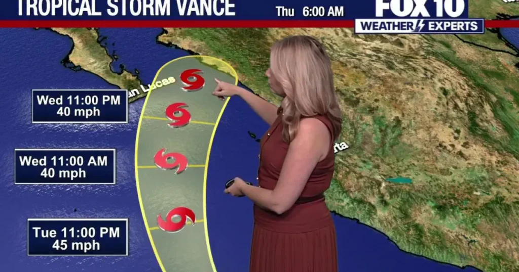Tropical moisture raises Arizona storm and flood risk at Halloween