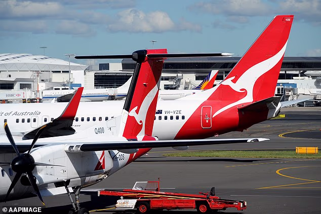 Hundreds of Qantas staff strike at Australian airports