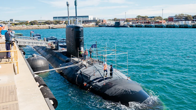 AUKUS first submarine reaches WA; nuclear details remain private