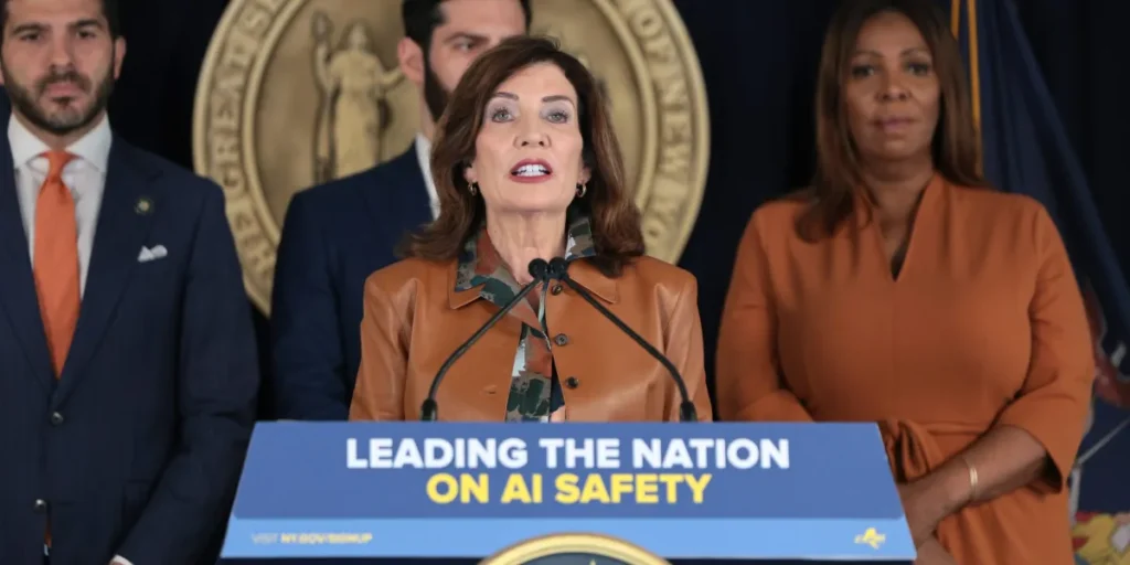 Hochul curbs AI bots for children and tightens baby monitor rules