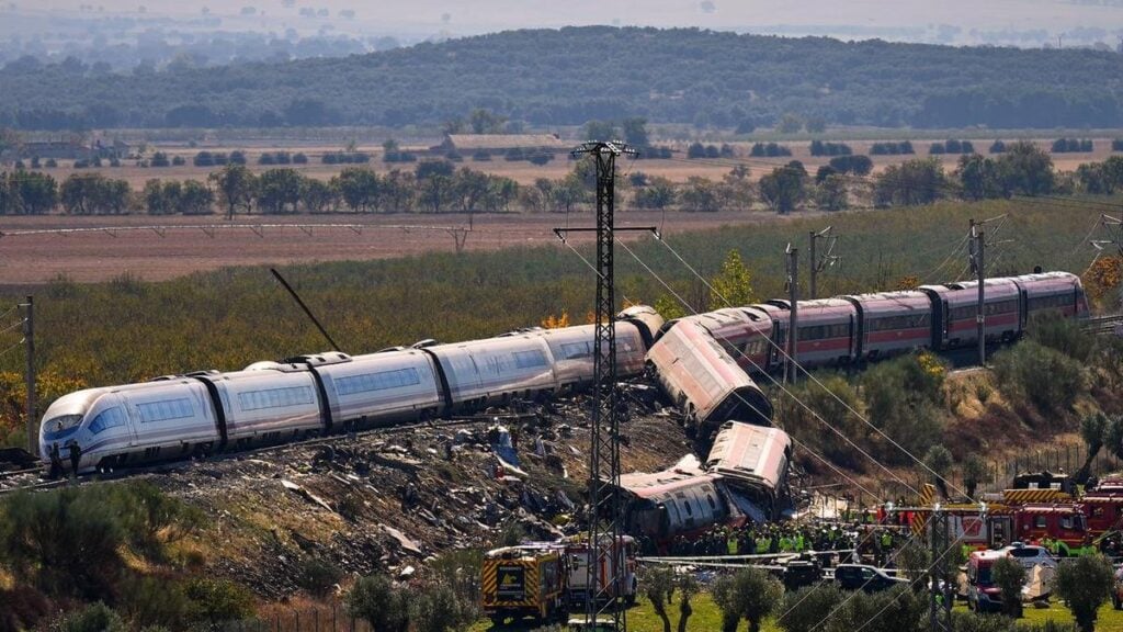 At least 64 dead after high-speed rail crash in Spain