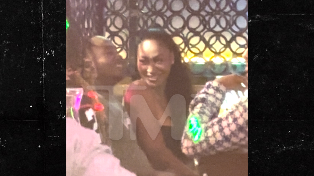 La La Anthony filmed getting close to mystery man in NYC bar