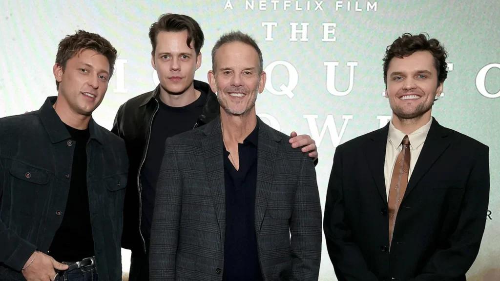 Skarsgård, Nicholson and Francis at The Mosquito NYC screening